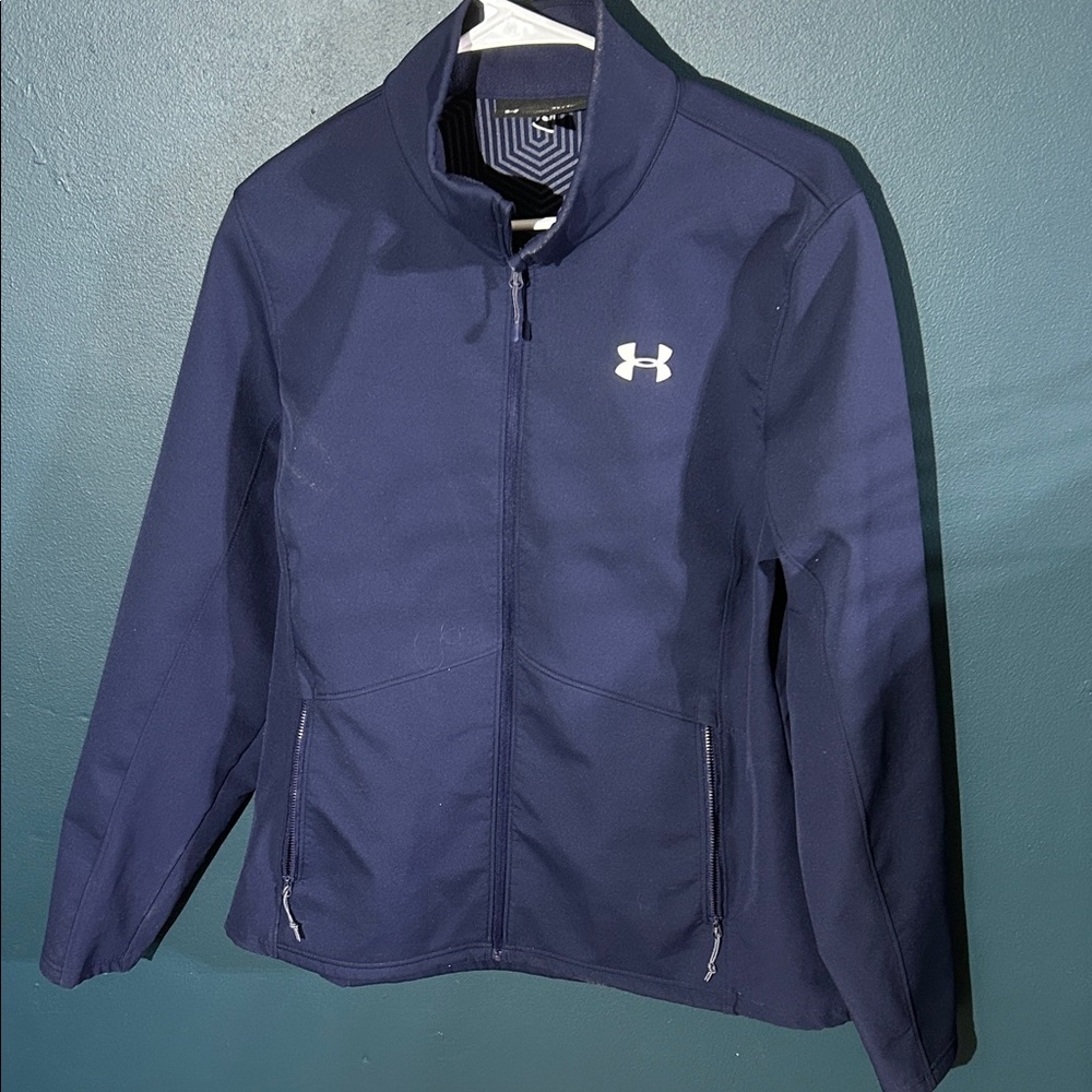 Under Armour Women’s  ColdGear Infrared Shield 2.0 Jacket in navy blue